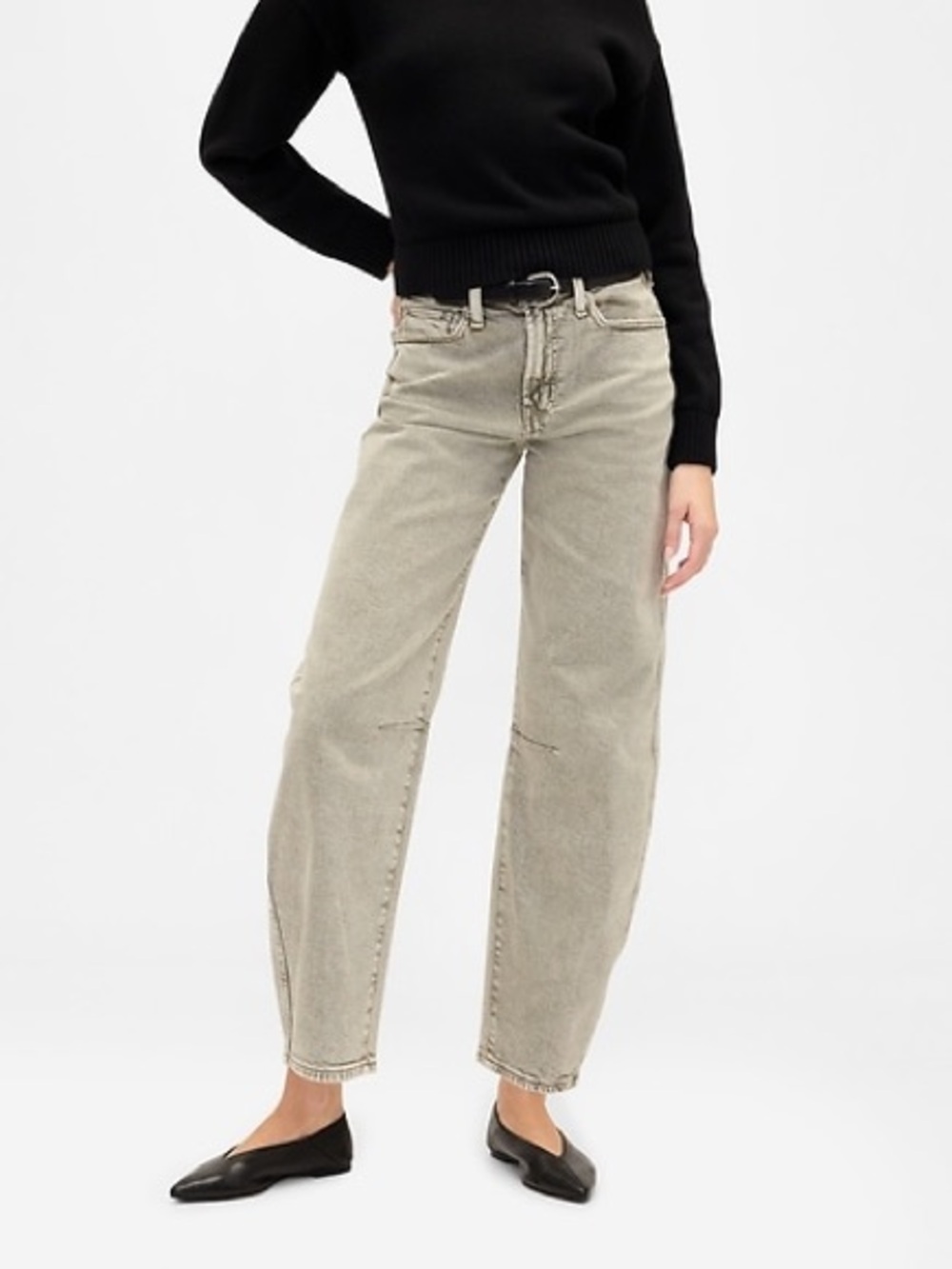 Gap Barrel Jeans in Driftwood women’s size 29 regular